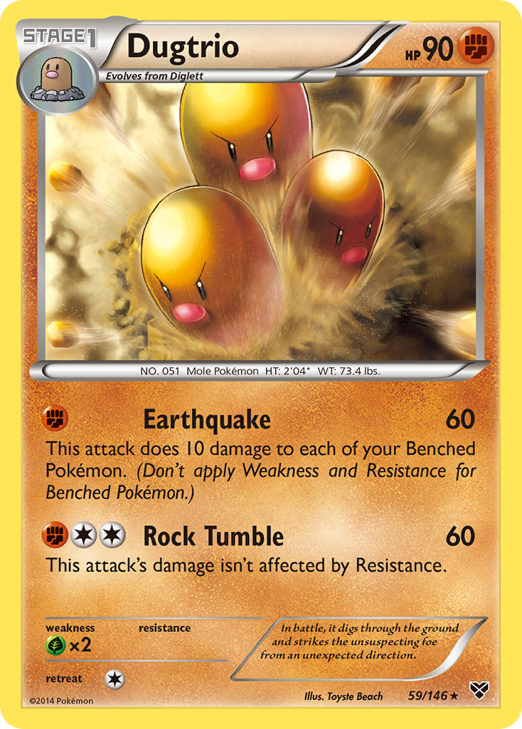 XY Dugtrio #59/146